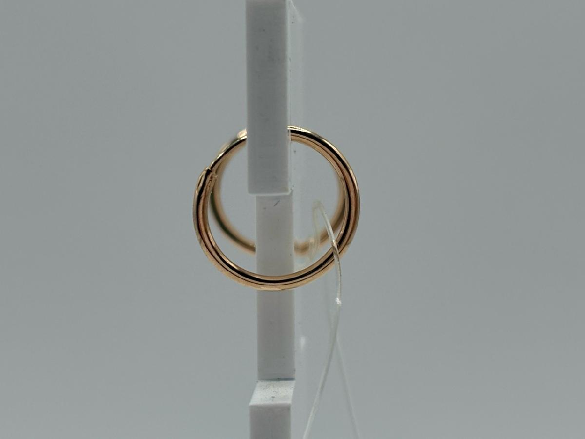 СЕРЬГИ КОНГО без камня (Au 585)