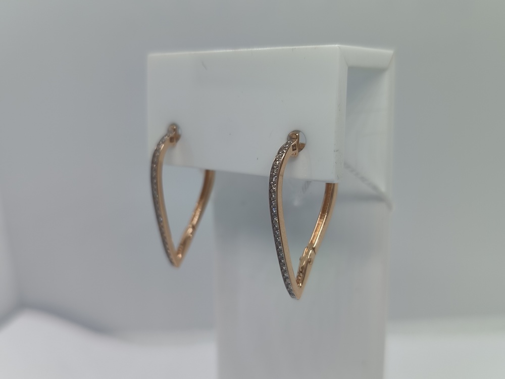 СЕРЬГИ С КАМНЯМИ (Au 585)