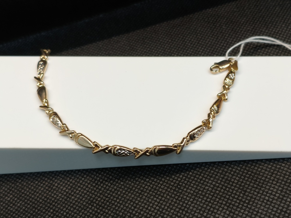 БРАСЛЕТ ПУСТОТЕЛЫЙ Ролекс Au 585