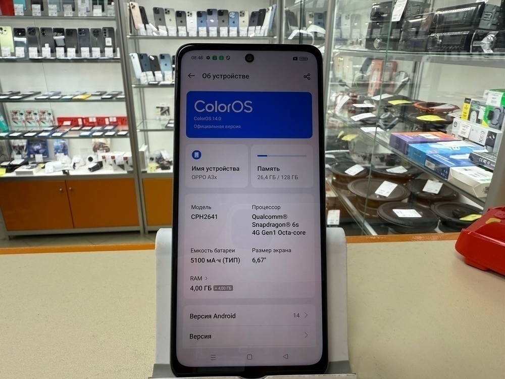 Смартфон Oppo A3X