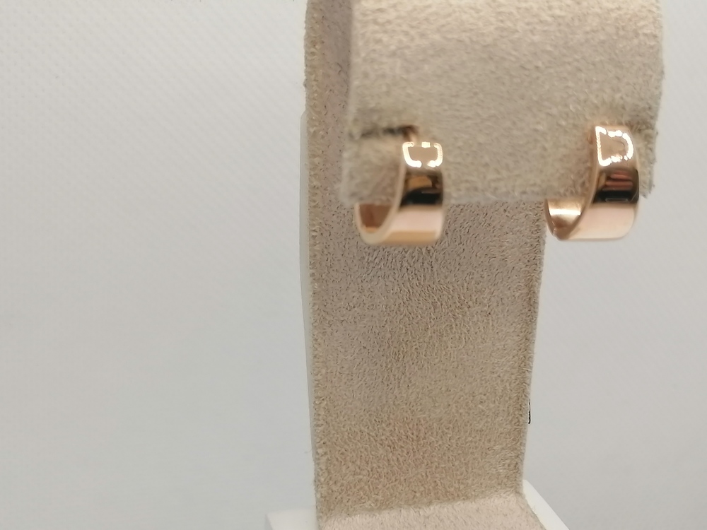 СЕРЬГИ БЕЗ КАМНЯ (Au 585)