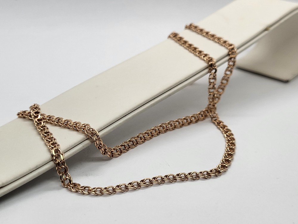 ЦЕПЬ ПУСТОТЕЛАЯ Бисмарк (Au 585)