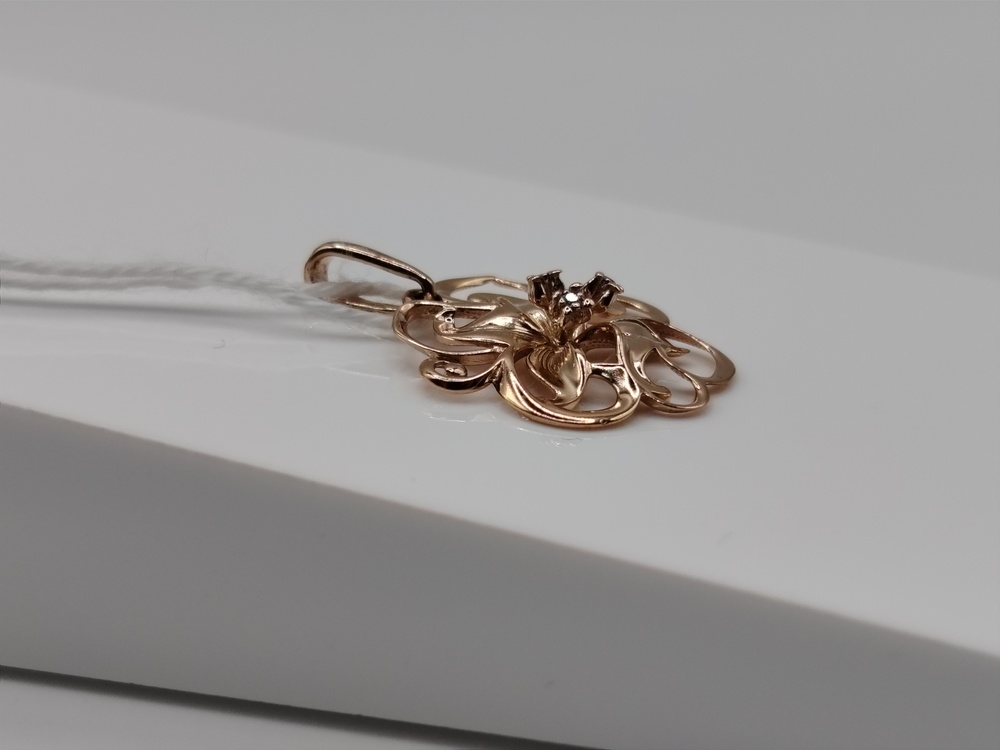 ПОДВЕСКА БРИЛЛИАНТ Au 585