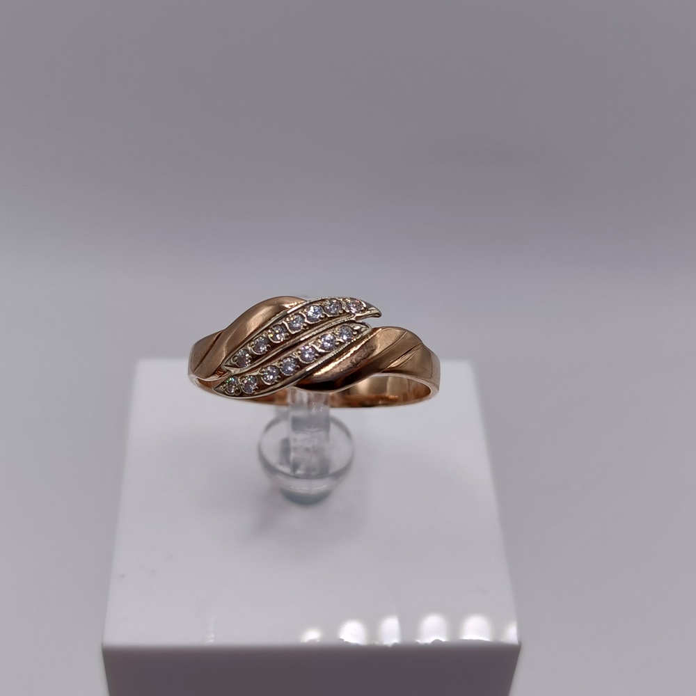 КОЛКМИ585 КОЛЬЦО С КАМНЯМИ (Au 585)