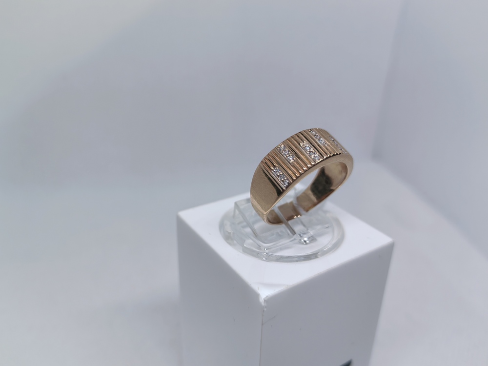 КОЛКМИ585 КОЛЬЦО С КАМНЯМИ (Au 585)