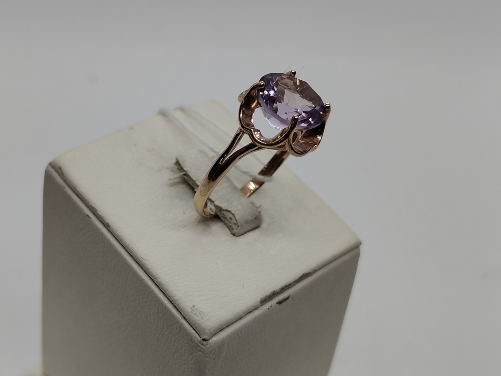 КОЛЬЦО С КАМНЕМ (Au 585)