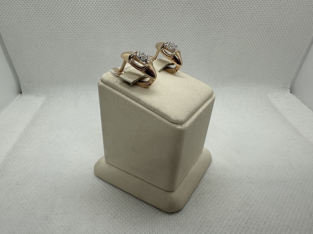 СЕРЬГИ С КАМНЯМИ (Au 585)