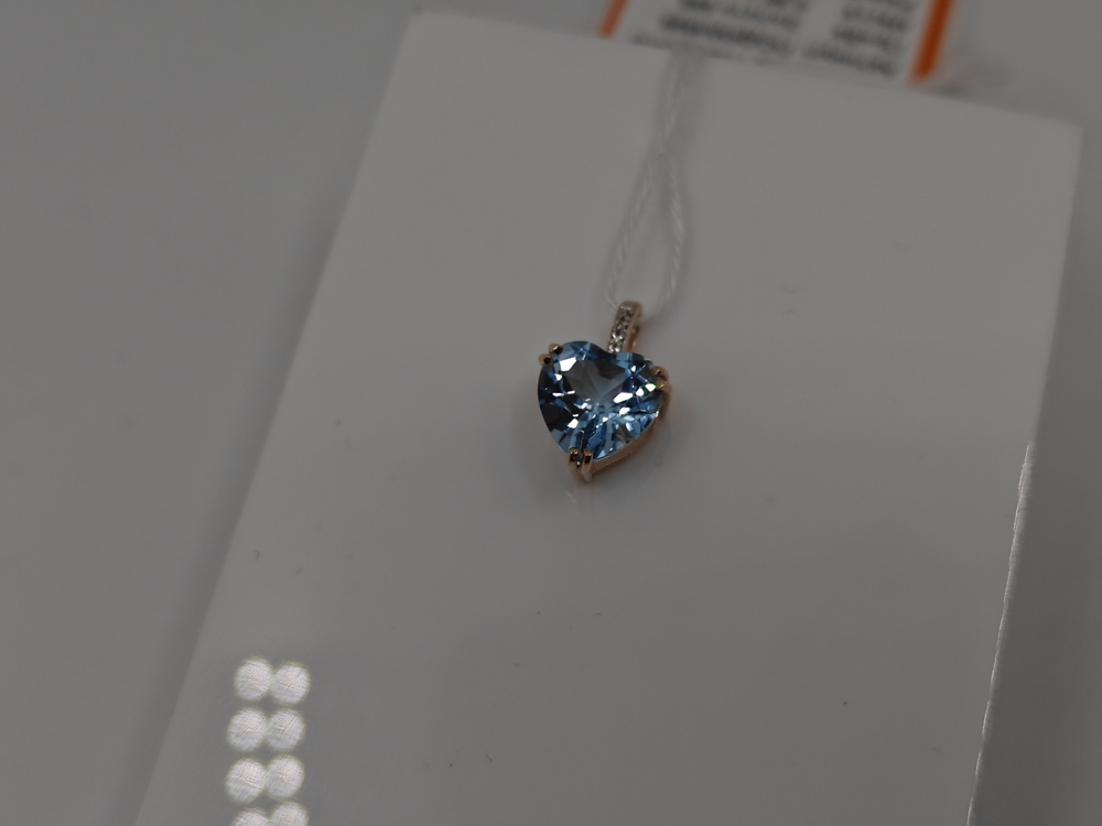 ПОДКМИ585 ПОДВЕСКА С КАМНЯМИ (Au 585)