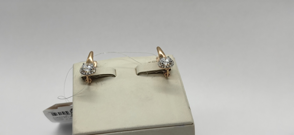 СЕРЬГИ С КАМНЯМИ (Au 585)