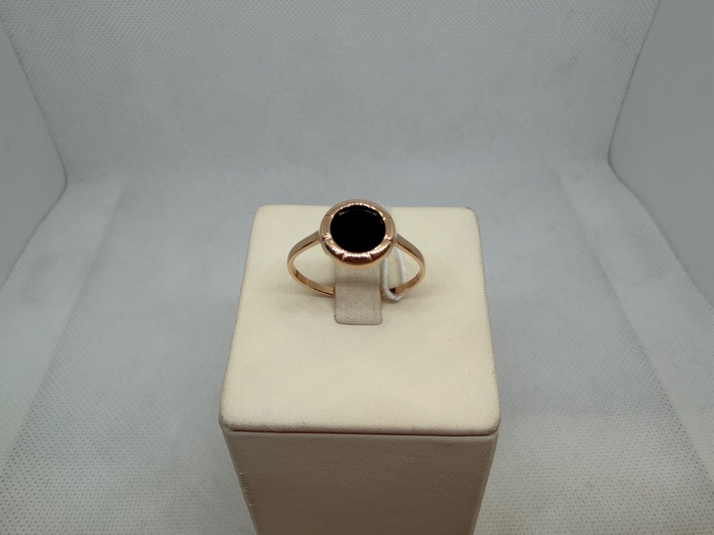 КОЛКМ585 КОЛЬЦО С КАМНЕМ (Au 585)