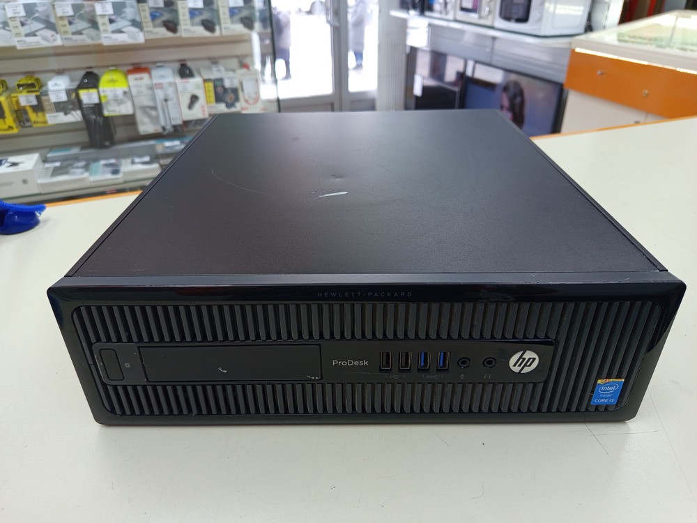 Системный блок HP; Core i3-4160,  Intel(R) Graphics, 4 Гб, Нет, 320 Гб