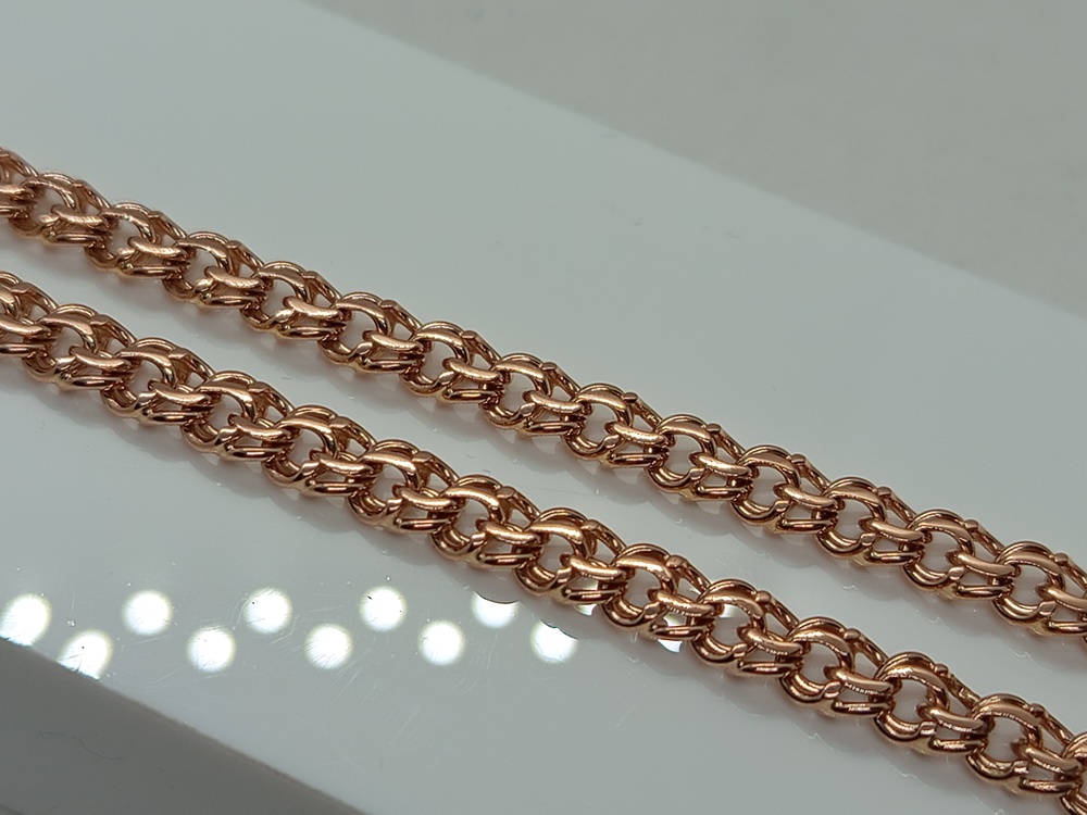 ЦЕПЬ ПОЛНОВЕСНАЯ Бисмарк (Au 585)