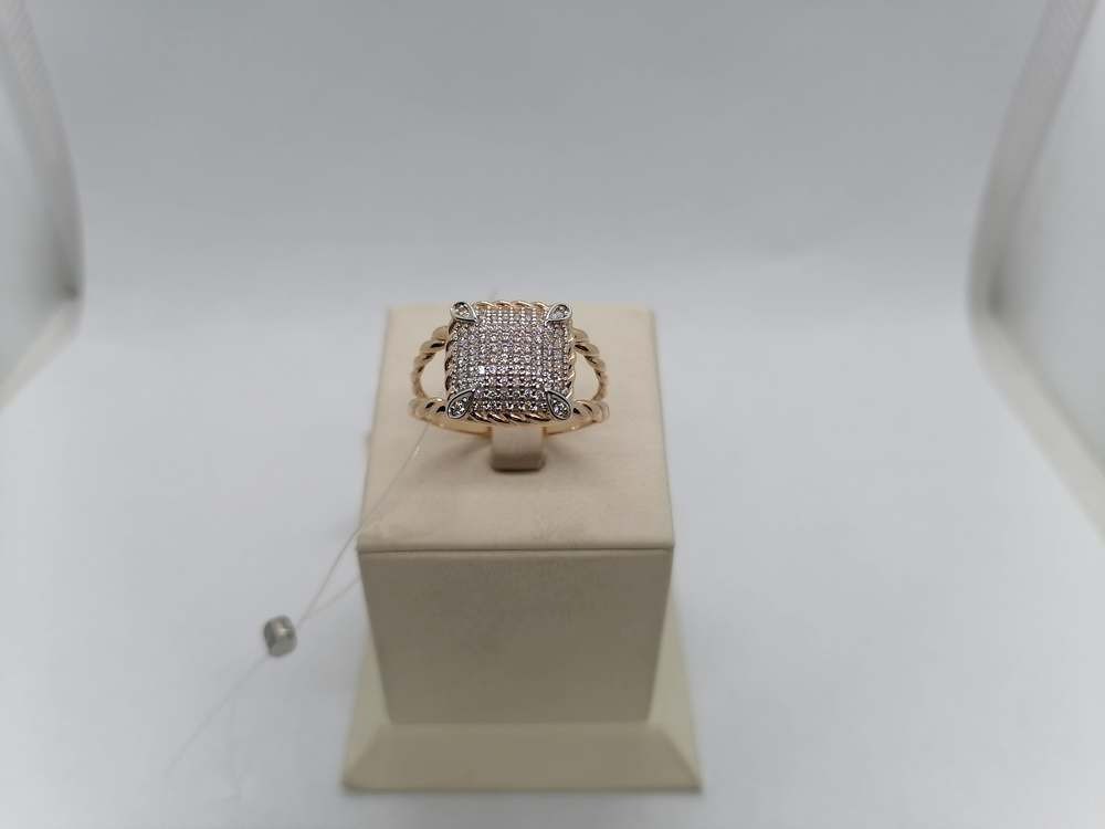 04-51-0819-00 КОЛЬЦО С КАМНЯМИ (Au 585)