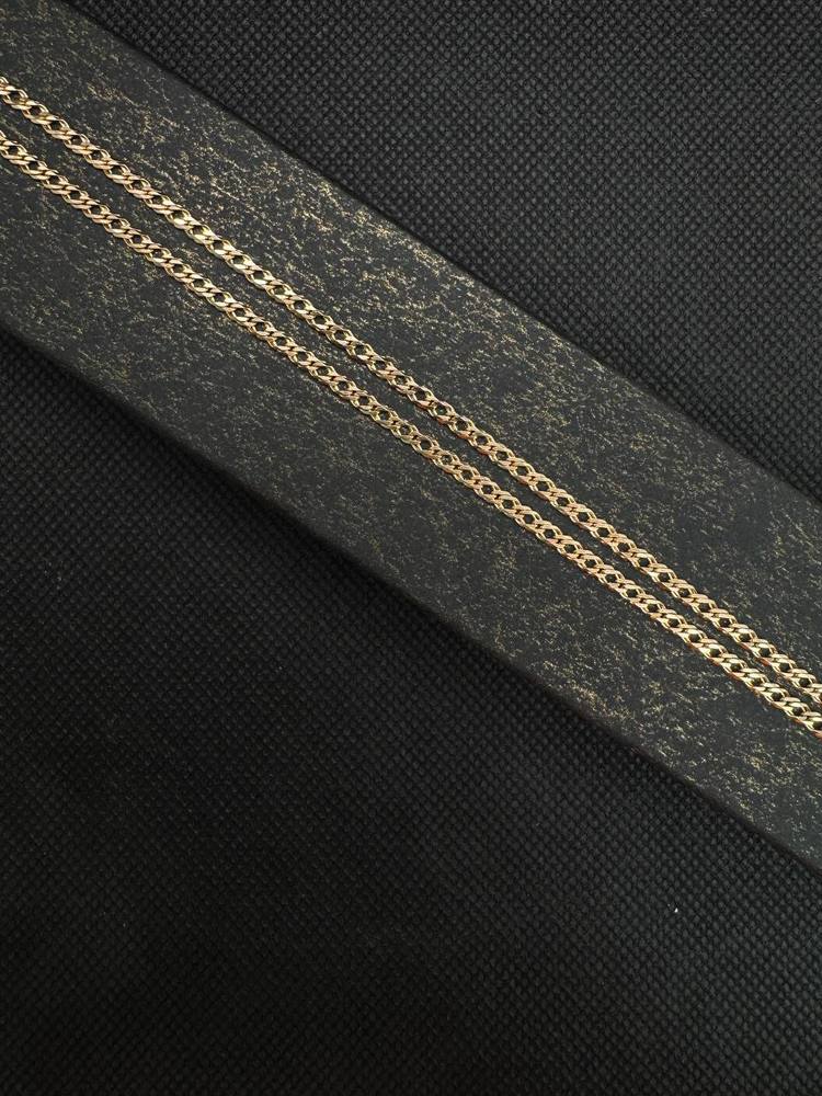 ЦЛР2585 ЦЕПЬ ПОЛНОВЕСНАЯ Ромб двойной (Au 585)