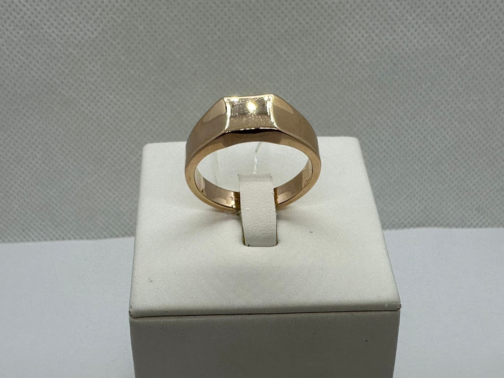 КОЛЬЦО ПЕЧАТКА без камня (Au 585)