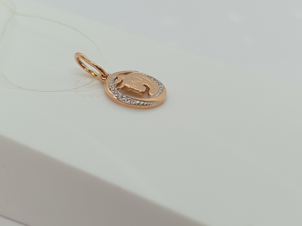 ПОДВЕСКА ЗНАК ЗОДИАКА КОЗЕРОГ (Au 585)