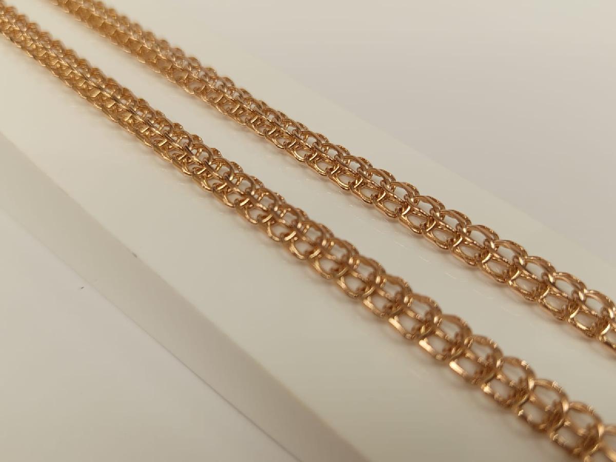 ЦЛИТ585 ЦЕПЬ ПОЛНОВЕСНАЯ Итальянка (Au 585)