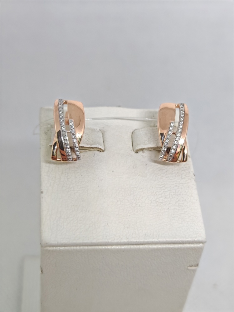 СЕРЬГИ С КАМНЯМИ (Au 585)