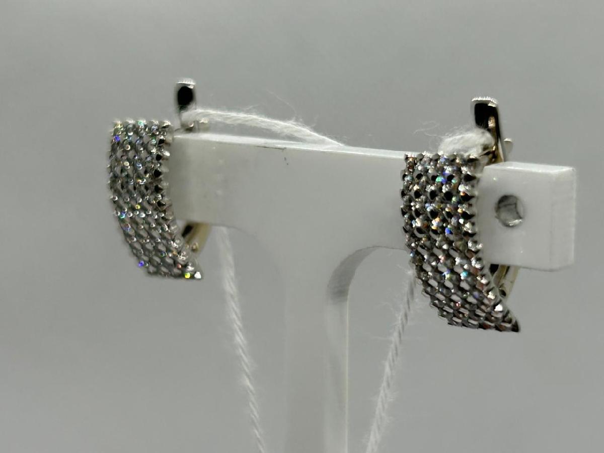 СЕРЬГИ С КАМНЯМИ (Au 585)