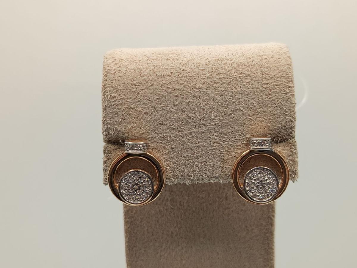 СЕРЬГИ С КАМНЯМИ (Au 585)