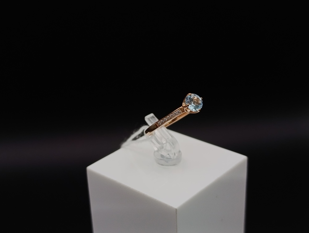 КОЛКМИ585 КОЛЬЦО С КАМНЯМИ (Au 585)