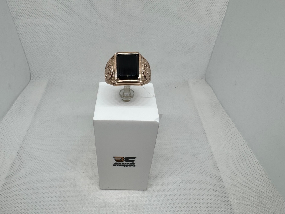 КОЛЬЦО ПЕЧАТКА с камнем (Au 585)