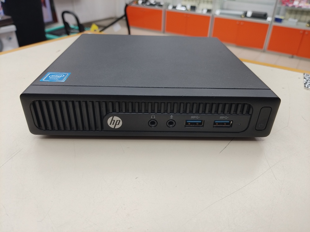 Неттоп HP 260 G2 DM; Celeron 3855U, Intel HD Graphics 510, 4 Гб, Нет, 500 Гб