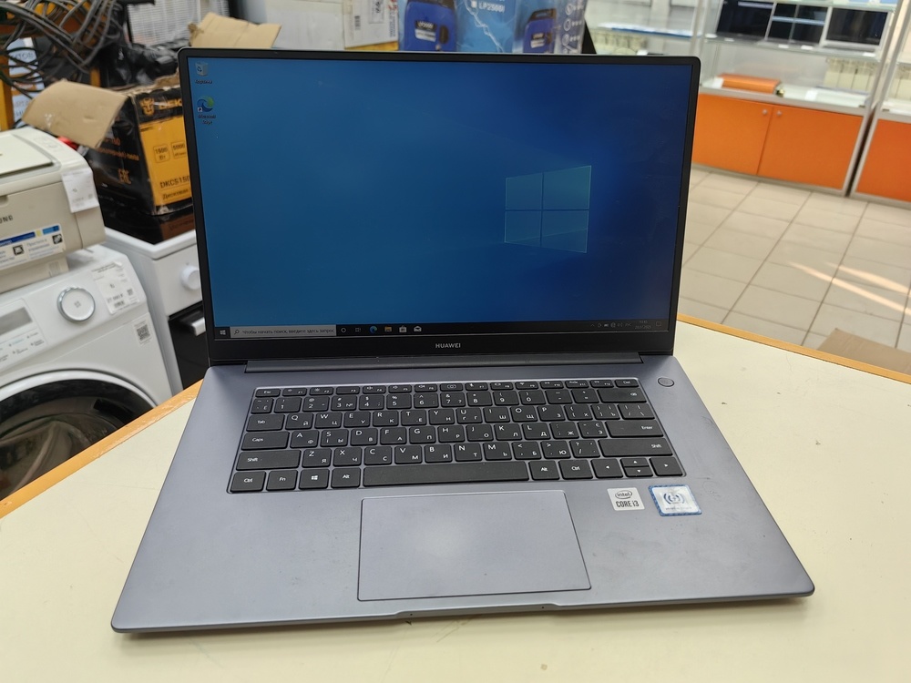 Ноутбук Huawei; Core i3-10110U, Intel UHD Graphics, 8 Гб, 256 Гб, Нет