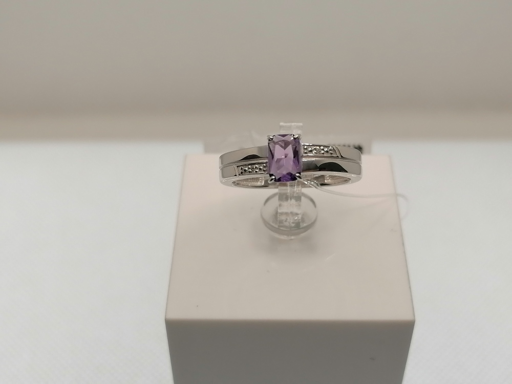 КОЛЬЦО БРИЛЛИАНТ (Ag 925)