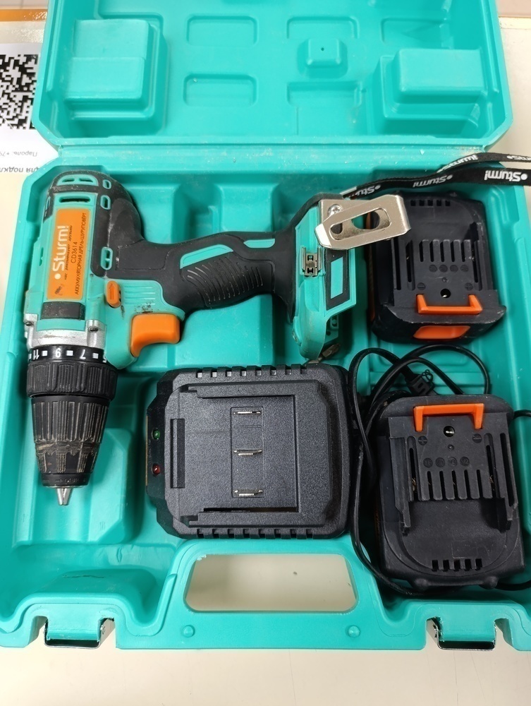 Шуруповерт Sturm! CD3614