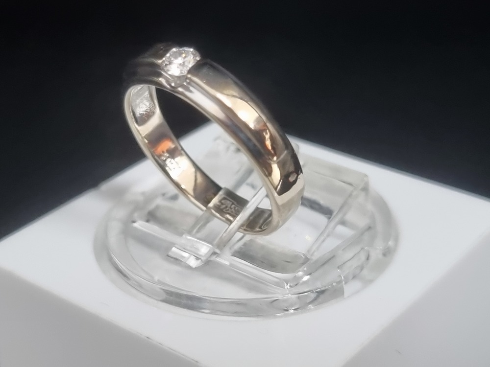 КОЛЬЦО БРИЛЛИАНТ Au 585