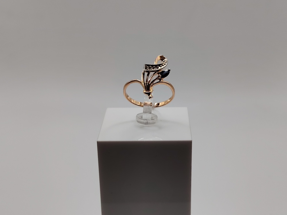 КОЛЬЦО БРИЛЛИАНТ Au 585