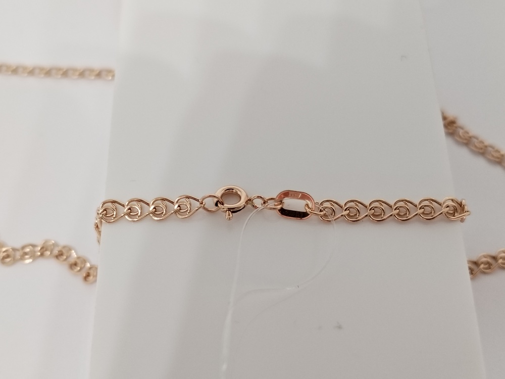 ЦЕПЬ ПУСТОТЕЛАЯ Лав (Au 585)