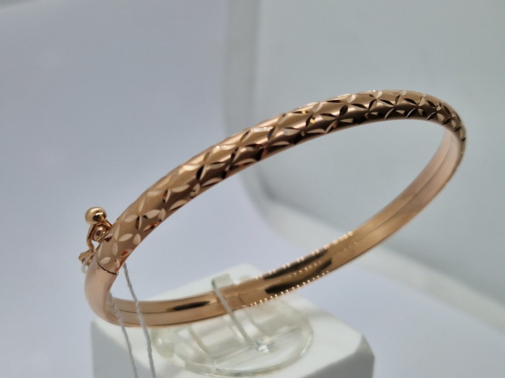 А 022073 БРАСЛЕТ ЖЕСТКИЙ без камня (Au 585)