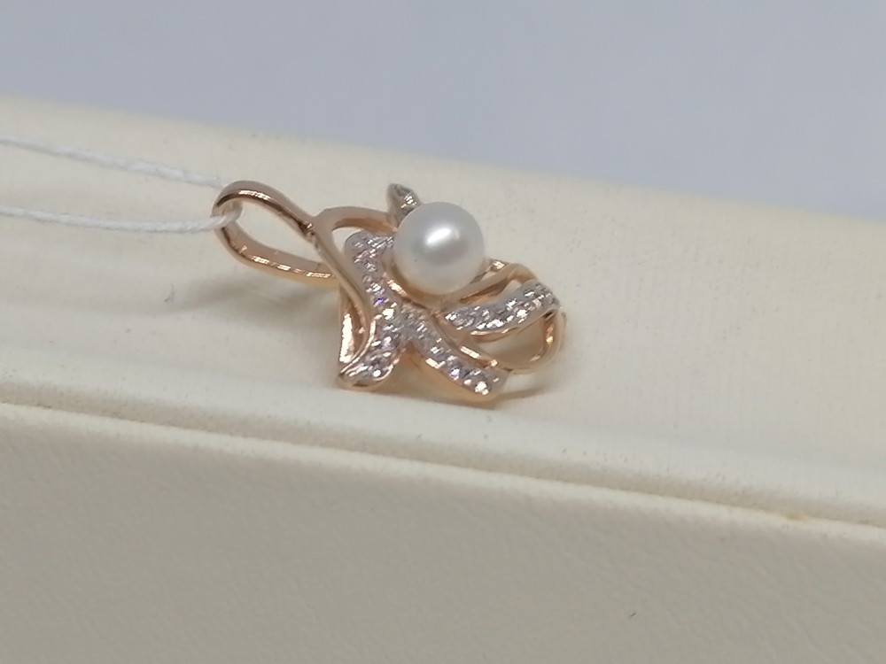 ПОДВЕСКА С КАМНЯМИ (Au 585)