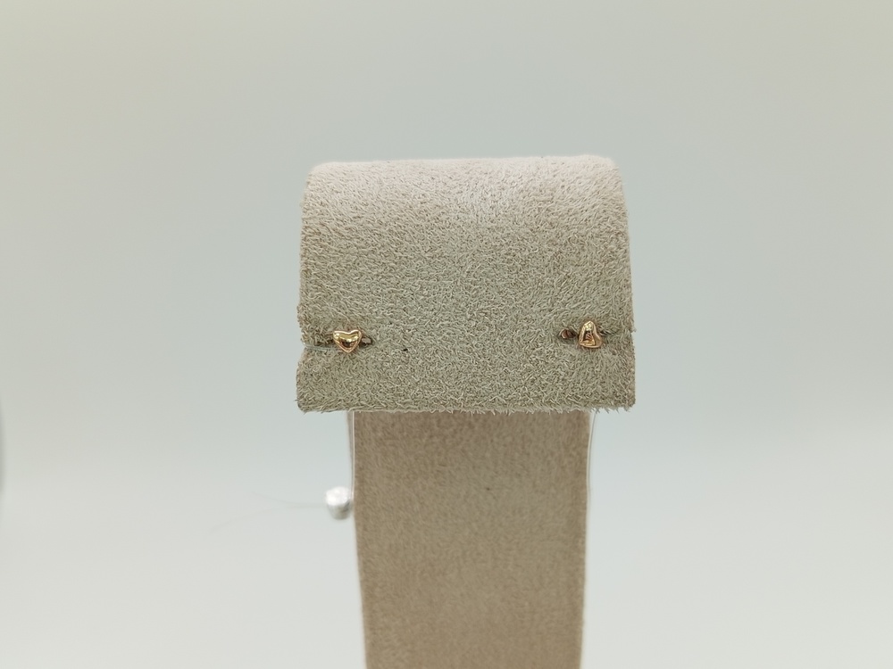 СЕРЬГИ ПУСЕТЫ без камня (Au 585)