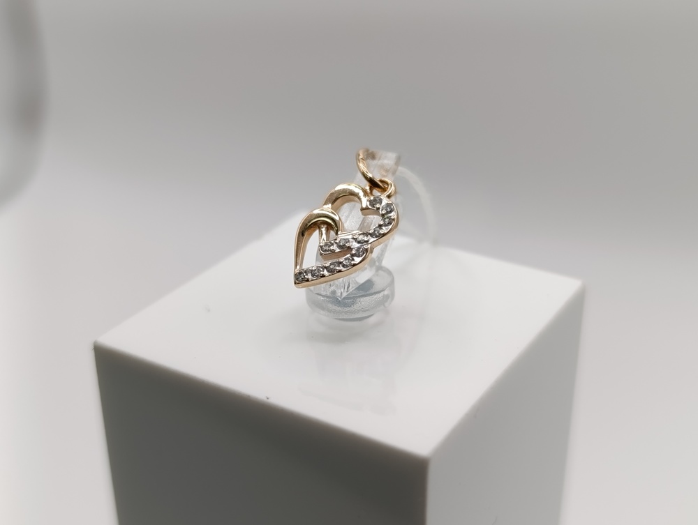 ПОДКМИ585 ПОДВЕСКА С КАМНЯМИ (Au 585)