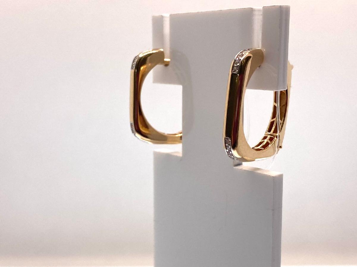 СЕРЬГИ С КАМНЯМИ (Au 585)