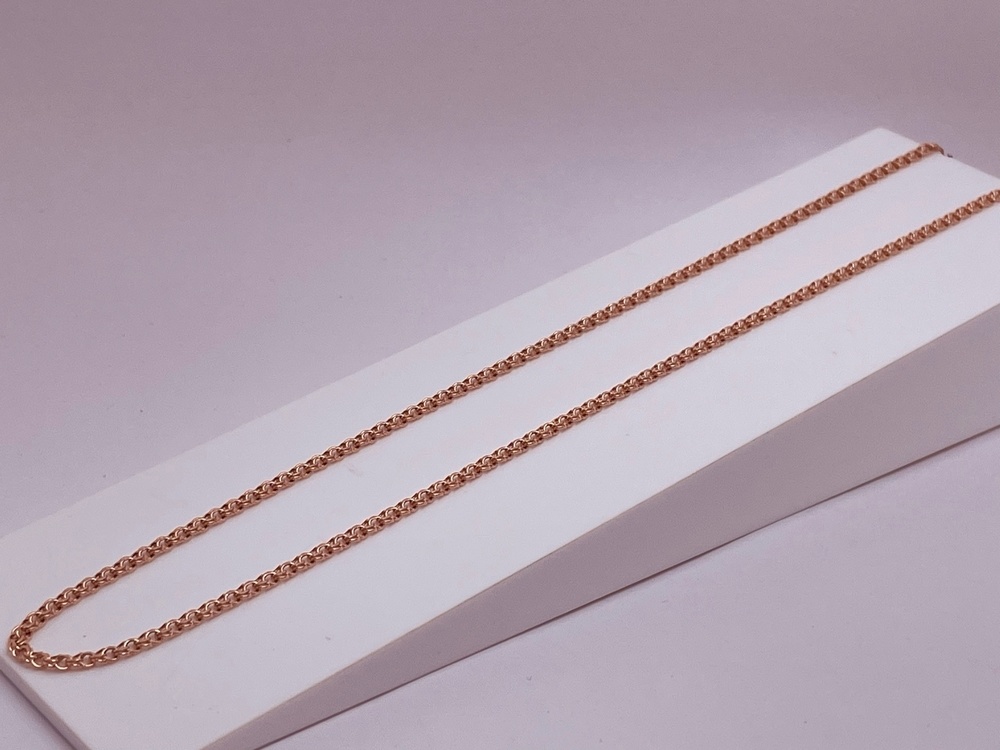 ЦЕПЬ ПУСТОТЕЛАЯ Бисмарк (Au 585)