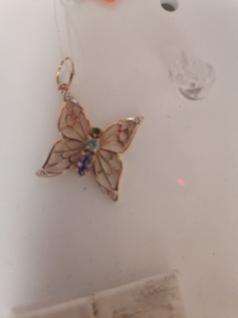 ПОДВЕСКА С КАМНЯМИ (Au 585)