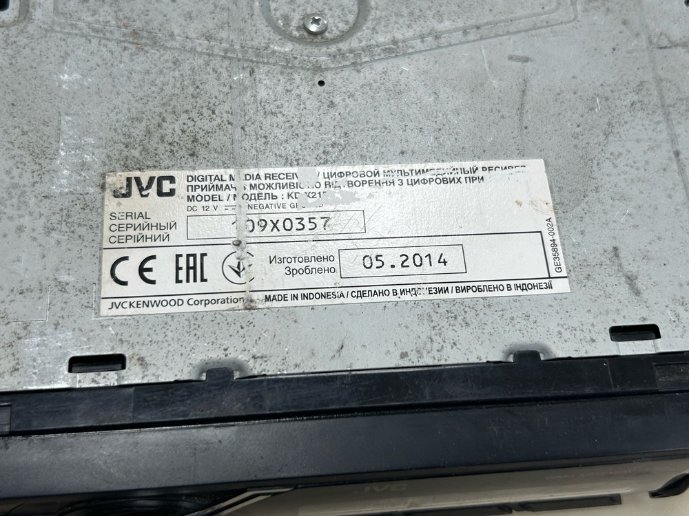 Автомагнитола JVC KD-X215