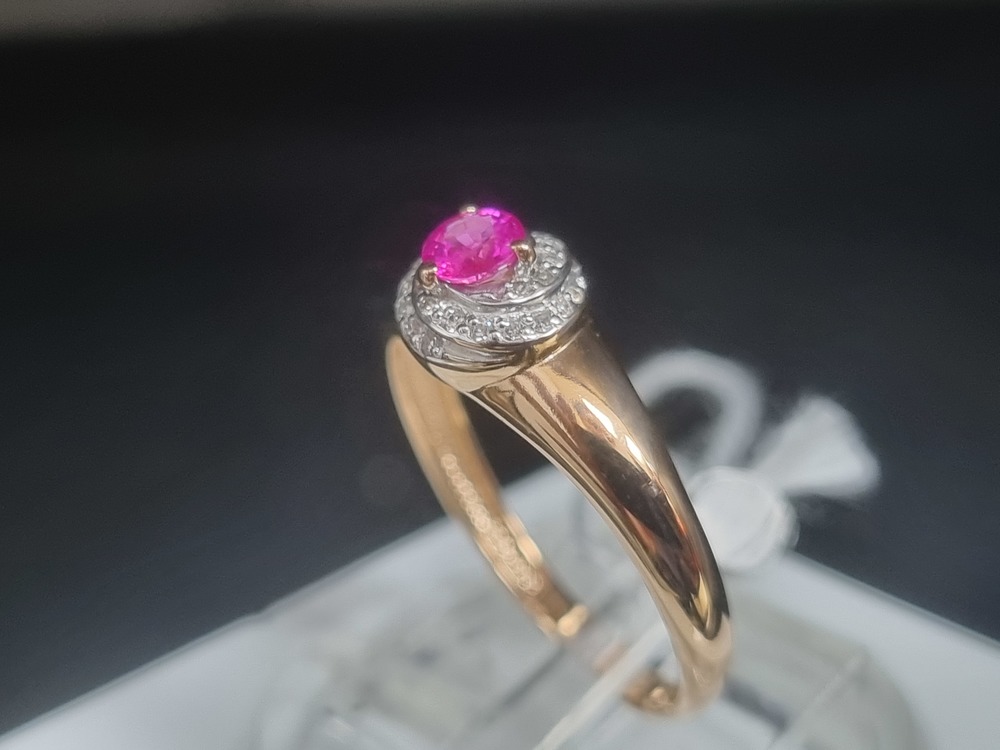 КОЛЬЦО БРИЛЛИАНТ Au 585