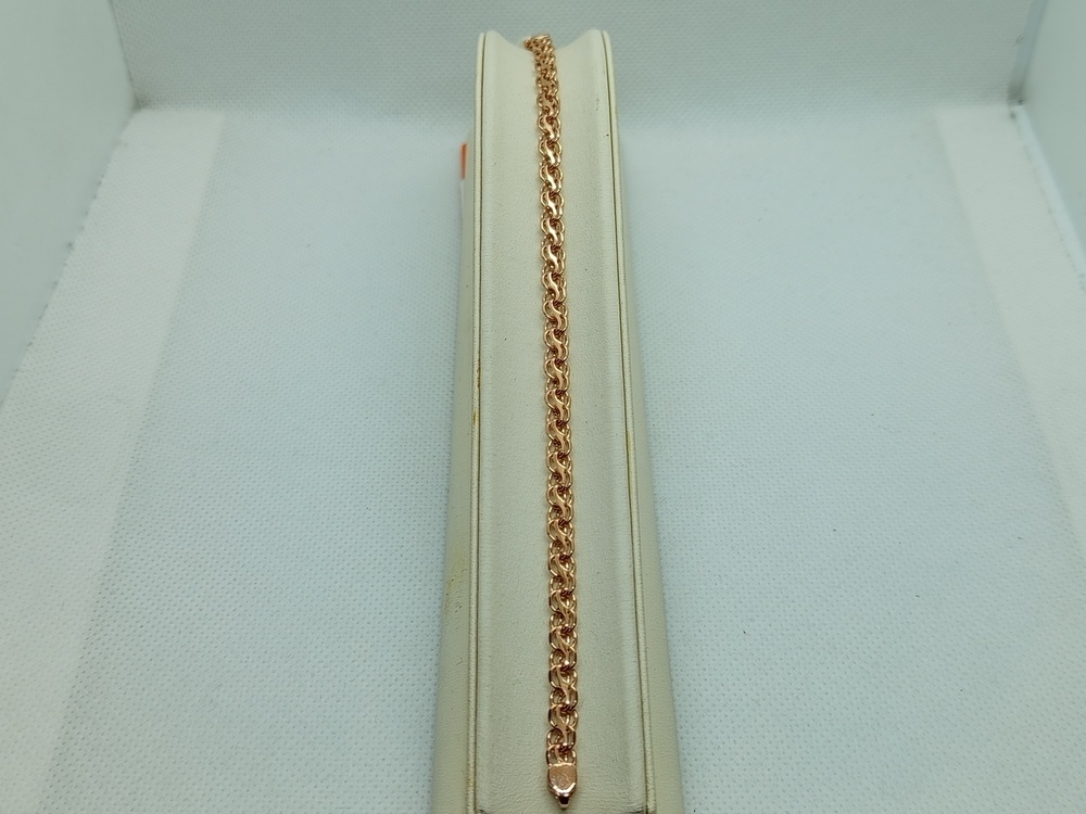 БРАСЛЕТ ПОЛНОВЕСНЫЙ Ручеек Au 585