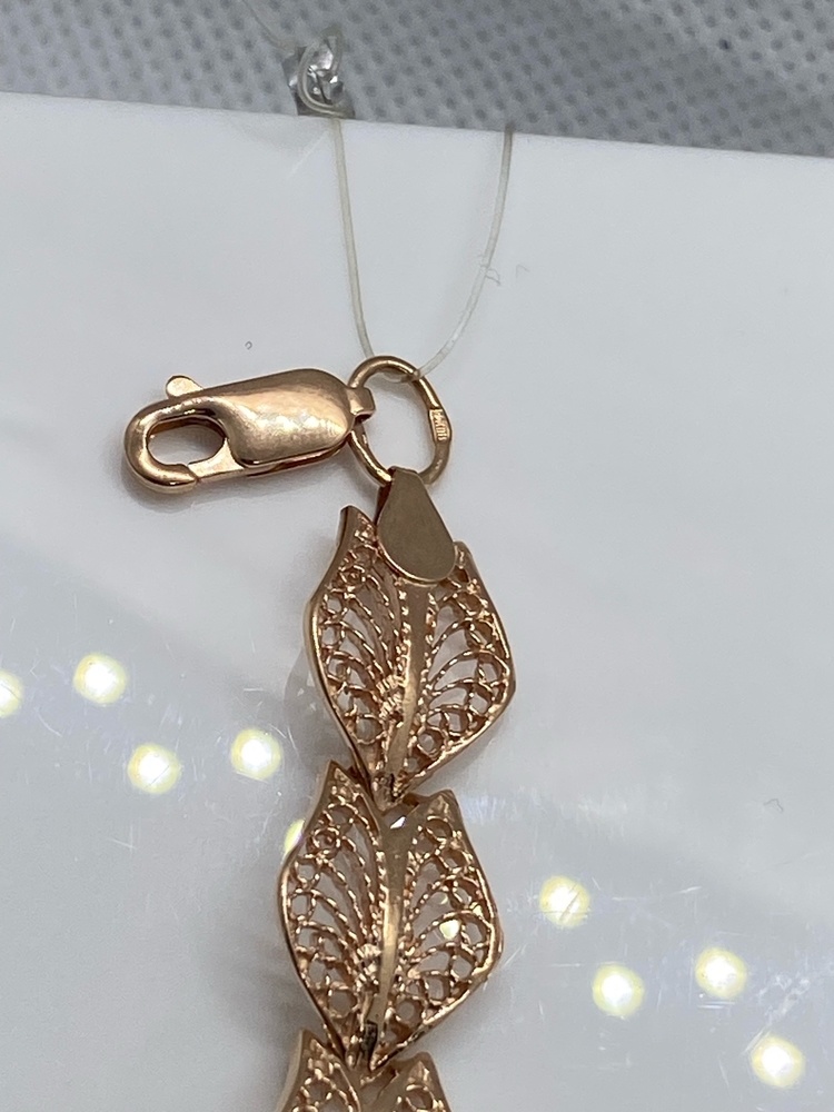 БРАСЛЕТ ПОЛНОВЕСНЫЙ (Au 585)