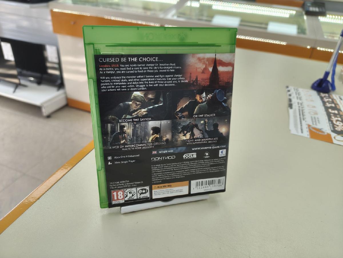 Игра XBOX Vampyr