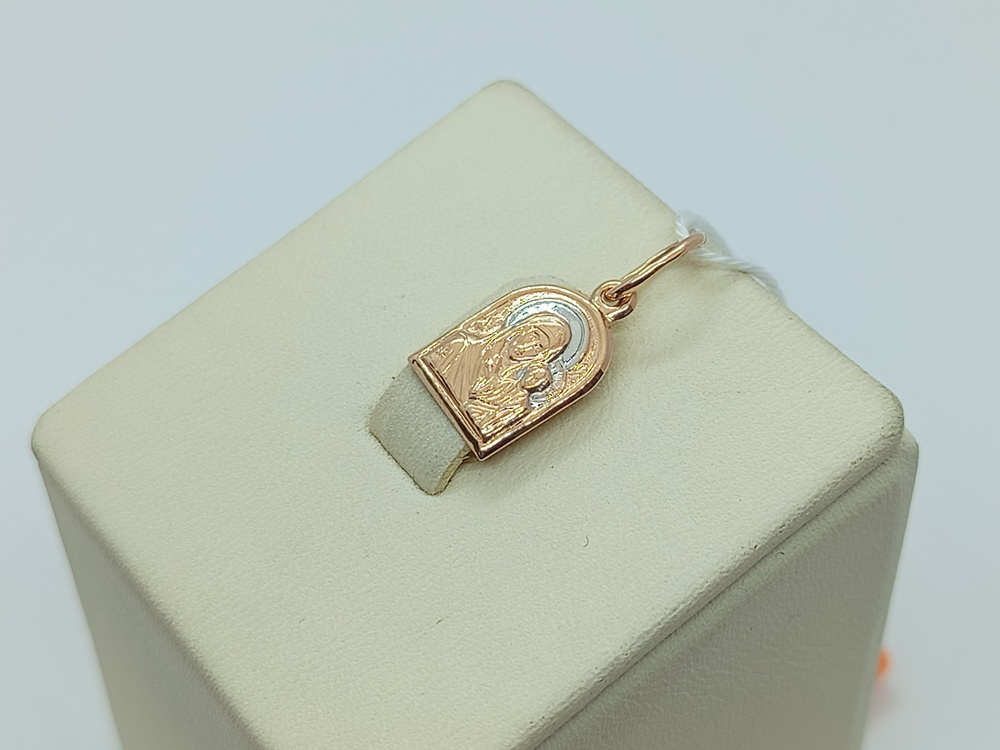 ПОДИБК585 ПОДВЕСКА ИКОНА БЕЗ КАМНЯ (Au 585)