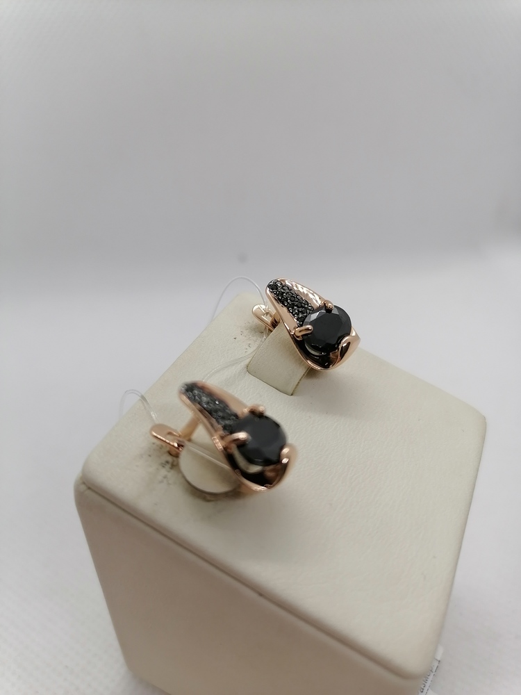 СЕРЬГИ С КАМНЯМИ (Au 585)