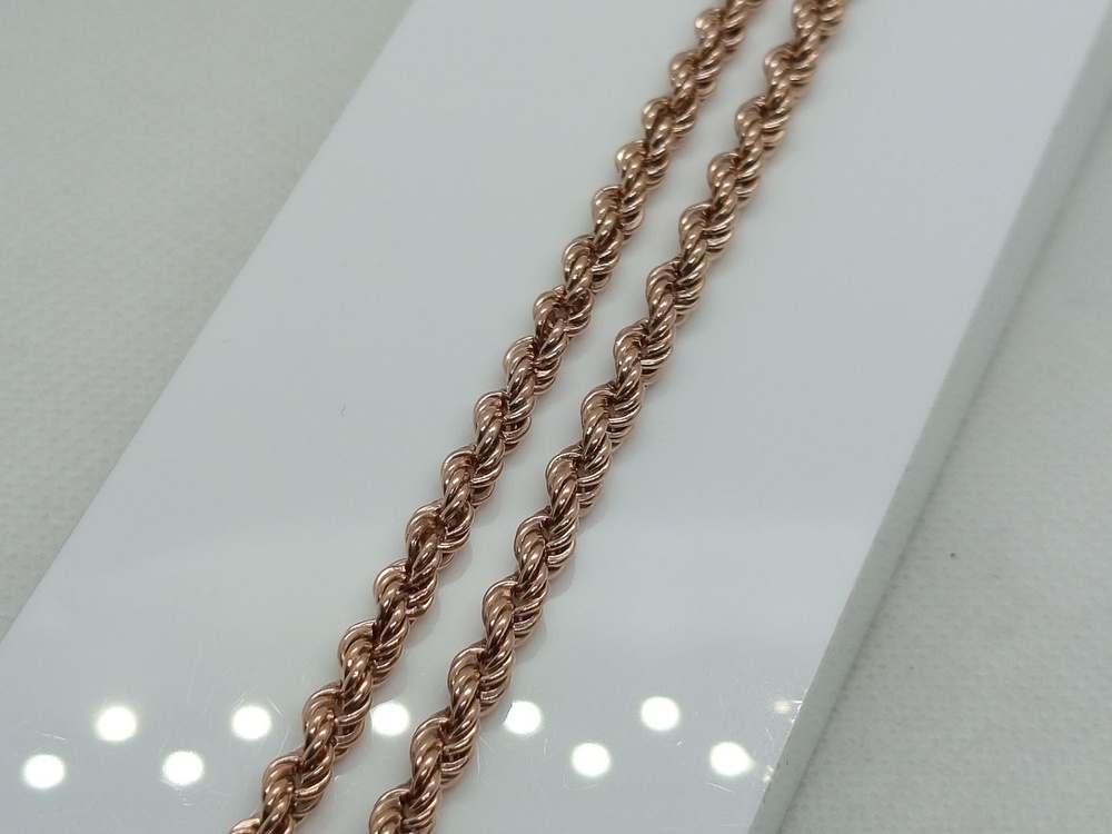 ЦЕПЬ ПОЛНОВЕСНАЯ Веревка (Au 585)