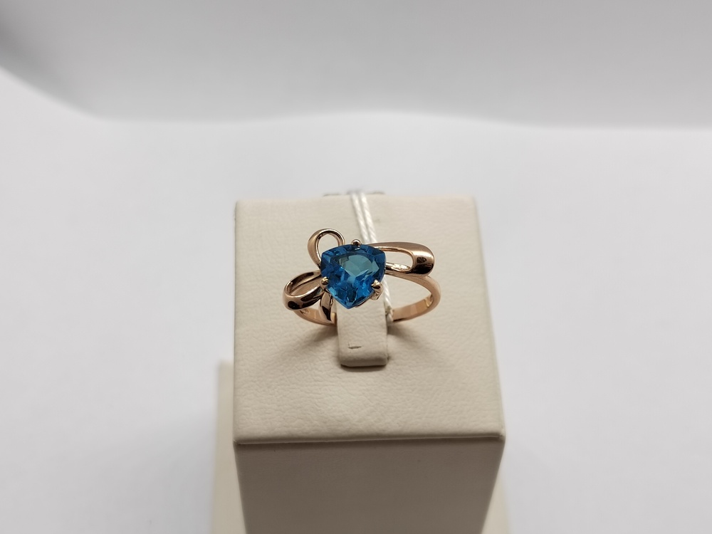 КОЛЬЦО С КАМНЕМ (Au 585)