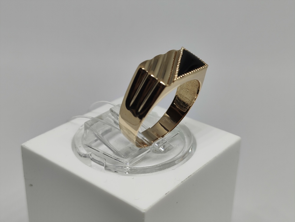 ПЕЧАТКА С КАМНЕМ (Au 585)